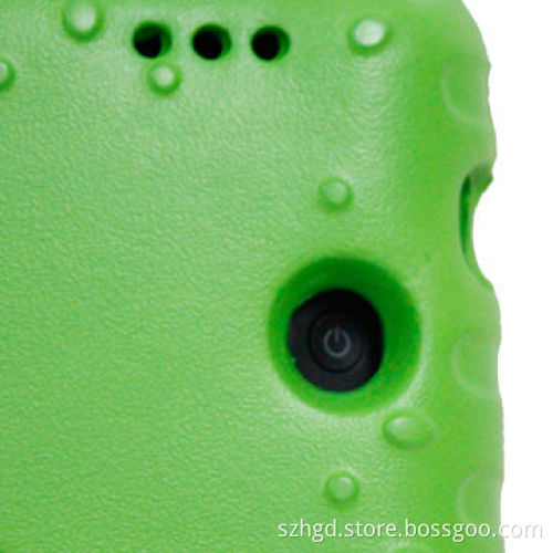 Stand case for kindle fire hdx 7 with 180 degree rotatable grip handle, available in various colors